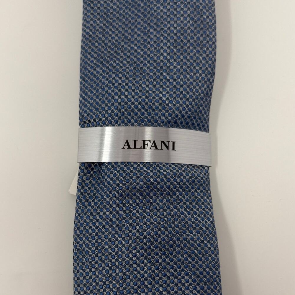 Alfani Men's Parson Solid Tie - Blue - New with tags